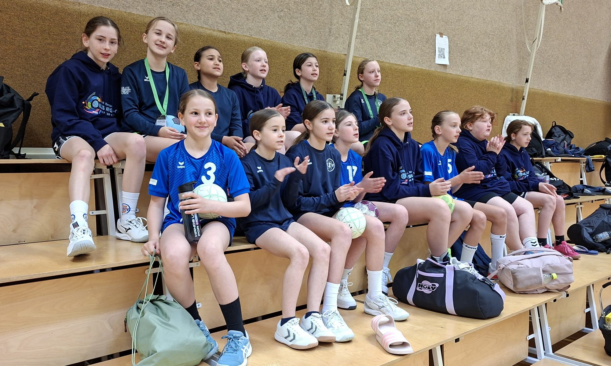Die weibliche D-Jugend auf dem Ulzburg-Cup